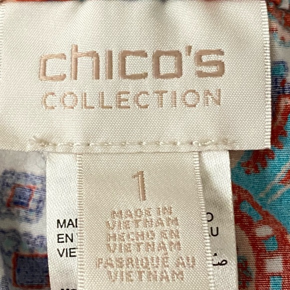 Chico’s Cool Cotton-Blend Patched Capris - Picture 4 of 14